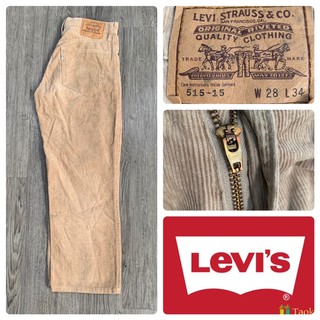 กางเกงลูกฟูก Levi’s 515-15 รุ่นเก่า