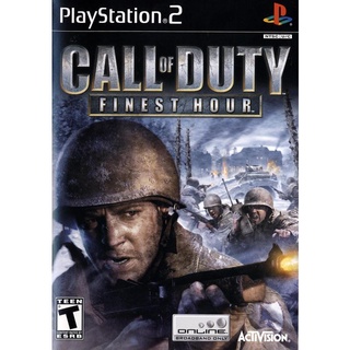 Call of Duty: Finest Hour แผ่นเกมส์ ps2