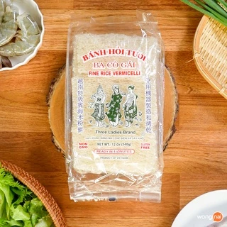 ทรีเลดี้ เส้นหมี่เวียดนาม บั๋นหอย 340g. (1ห่อ)