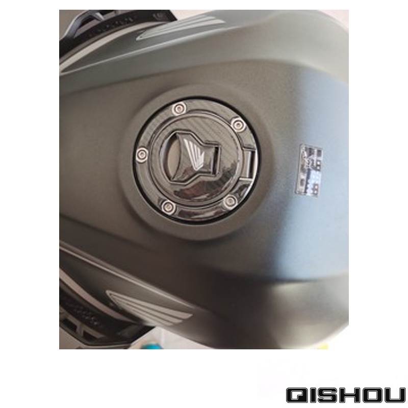 สติกเกอร์คาร์บอนไฟเบอร์ ติดฝาถังน้ํามันเชื้อเพลิง สําหรับ Honda CB500X CBR500R CB500F