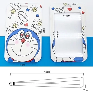 กระเป๋าใส่บัตร ลายยูนิคอร์น โตโตโร่น่ารัก พร้อมจี้ห้อย สําหรับมหาวิทยาลัย บัตรประชาชน และรถบัส