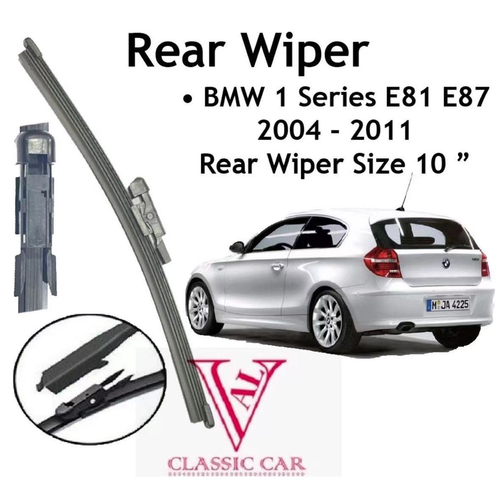 ( JAPAN TECHNOLOGY ) BMW 1 SERIES E81 E87 REAR WIPER BLADE ( 10 )
