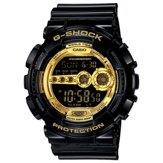 นาฬิกา CASIO G-shock GD-100GB-1DR ดำทอง (ประกันศูนย์ CMG) นาฬิกาผู้ชาย นาฬิกาผู้ชาย 2019 นาฬิกาแบรนด์