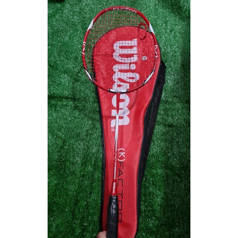 ไม้เทนนิส Wilson พร้อมฝาครอบ Linning Racket ไม้แบดมินตัน Yonex