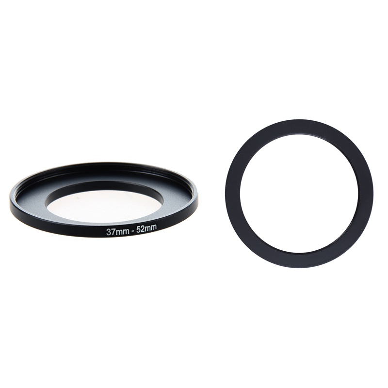 กล้องกรองCamera Lens Filter Step Up Ring 37Mm To 52Mm Adapter Black