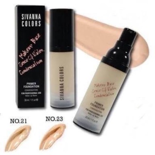 Sivanna Colors Primer Foundation ขนาด 30ml