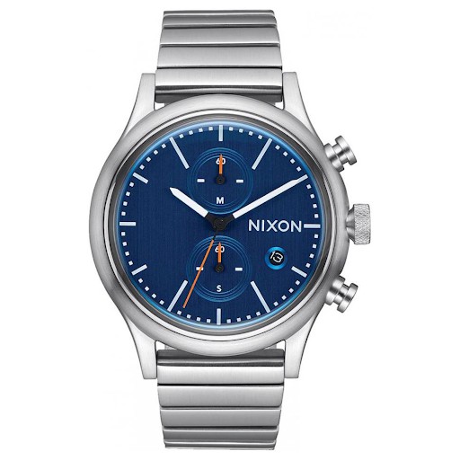 นาฬิกาข้อมือชาย ยี่ห้อ NIXON Quartz  รุ่น Station Chrono สี Navy