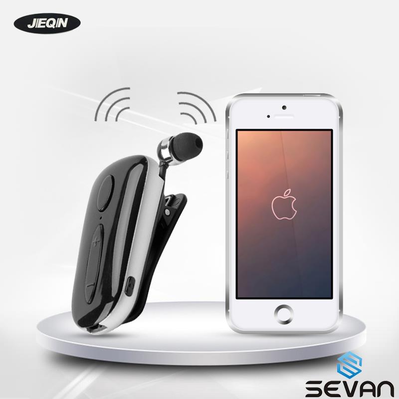 Stereo Wireless Bluetooth Headset Calls Remind Vibration Wear Clip Driver Auriculares Earphone