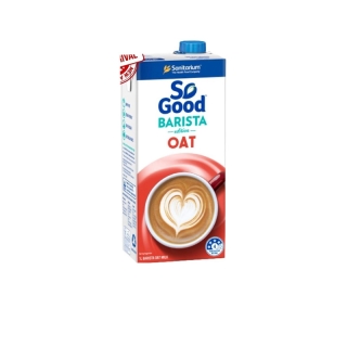 So Good นมโอ๊ต สูตรบาริสต้า Oat Milk Barista 1 ลิตร (1 กล่อง) [BBF:27Jul23]