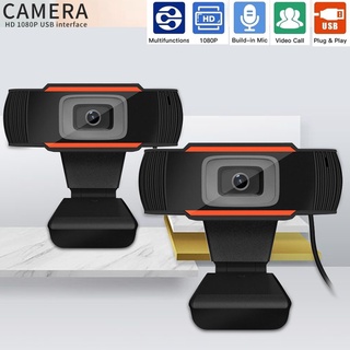 【ซื้อ 1 แถม 1】COD กล้องเว็บแคม(HD WEBCAM)ความละเอียดHD1080P ใช้เรียนออนไลน์ ประชุมออนไลน์ กล้องคอมพิวเตอร์/โน็ตบุ๊ค