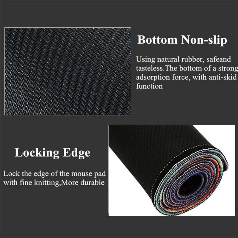 Apple Pattern Modern Extended Mousepad 900x400mm Extra Large Desk Mat ...