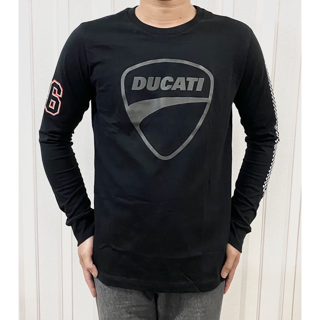 DUCATI Sweater เสื้อแขนยาวดูคาติ DCT52 020 สีดำ