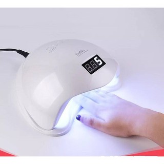 OMUDA_SHOPเครื่องอบเล็บเจลSun5plus48วัตต์ เครื่องอบสีเจลF5 UV LED Smart Lamp 2.0