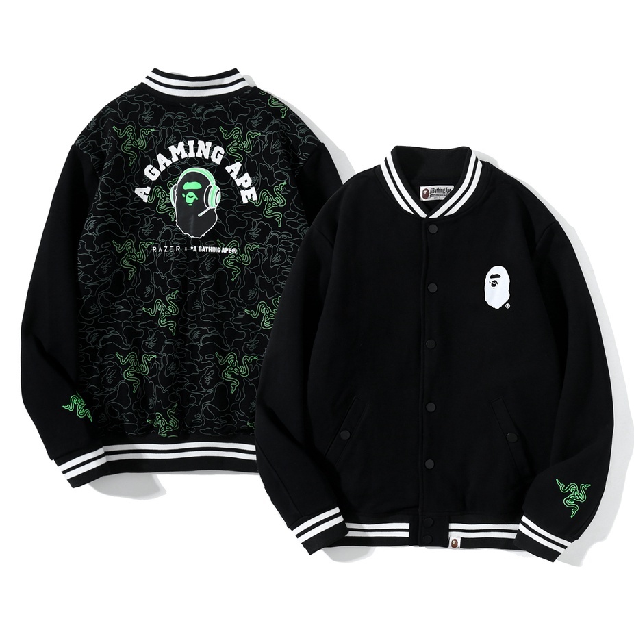 Razer Neon X Bape takes gameing jacket