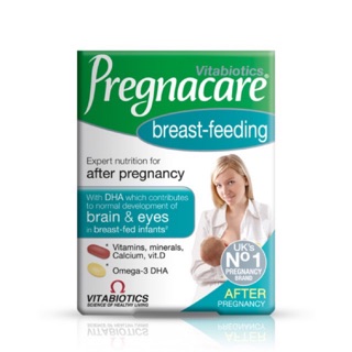 ✈️PRE-ORDER✈️ วิตามินสำหรับคุณแม่ให้นมบุตร Vitabiotics Pregnacare Breast-Feeding