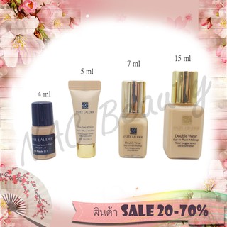 ของแท้ 100%_รองพื้น_Estee Lauder Double Wear Stay-in-Place tester 4ml/5ml/7ml/15ml