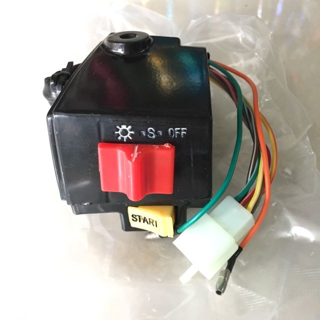 สวิทช์แฮนด์ สวิตช์แฮนด์ RC100 RC110K ด้านซ้าย ขวา สตาร์ทมือ/สตาร์ทเท้า **แยกข้างขาย**