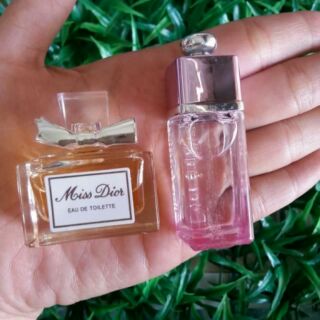 เทสเตอร์น้ำหอม miss dior+ addict  
2 ขวด ขวดละ 5ml หัวแต้ม