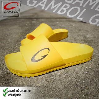 Gambol รุ่น GM42152 รองเท้าลำลอง รองเท้าแตะแบบสวมผู้ชาย ผู้หญิง พื้นนุ่ม ใส่สบาย ราคาถูก