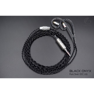 Gala Audio สายอัพเกรดเงินล้วน Pure Silver Litz รุ่นBlack Onyx