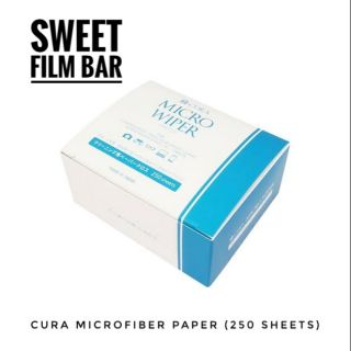 [camera care] Cura Microfiber Paper for Camera Care (250 sheets)