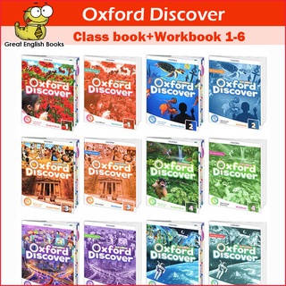 พร้อมส่ง หนังสือเรียนและแบบฝึกหัด Oxford Discover: Creating young thinkers with great futures (2nd Edition)