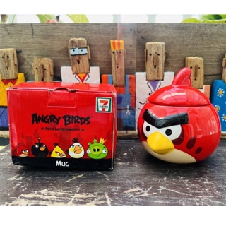 แก้ว Angry bird งานเก่า 7-11 พร้อมกล่อง สภาพใหม่ม้ากกกกกก