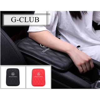 【G-CLUB】ปลอกหนังหุ้มที่พักแขนในรถยนต์สําหรับ Benz A B C E Mercedes Benz W203 W210 W211 W124 W202 W204 AMG E300L E300L