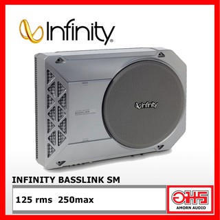 INFINITY BASSLINK SM ตู้ลำโพงซับวูเฟอร์ขนาด 8″ พร้อมภาคขยายประเภท CLASS D งานดี Hi-end