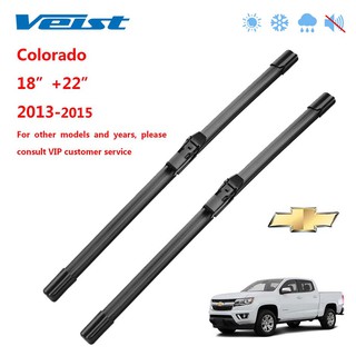 Veist Freight Free Japan ที่ปัดน้ําฝนกระจกรถยนต์สําหรับ Chevrolet Colorado 2013-2015 18 + 22