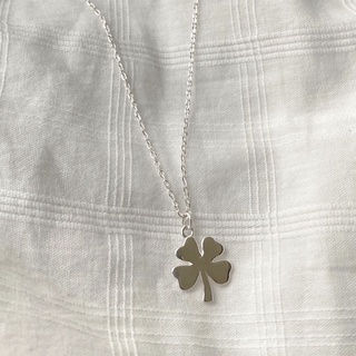 Yourdays/leaf clover necklace/สร้อยคอจี้ใบโคลเวอร์🍀