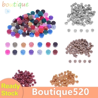 boux เม็ดขี้ผึ้งสําหรับปิดผนึกซองจดหมาย 100 ชิ้น/ล็อต