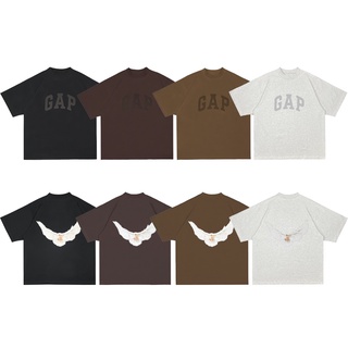 [S-5XL] [SR-STUDIO] เสื้อยืดแขนสั้น ทรงหลวม ลาย Kanye Same Style Yeezy x GAP x Blcg