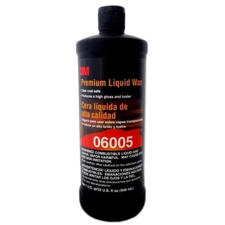 3M 6005 น้ำยาเคลือบเงา พรีเมี่ยมแวกซ์ 06005 Premium Liquid Wax, 1qt