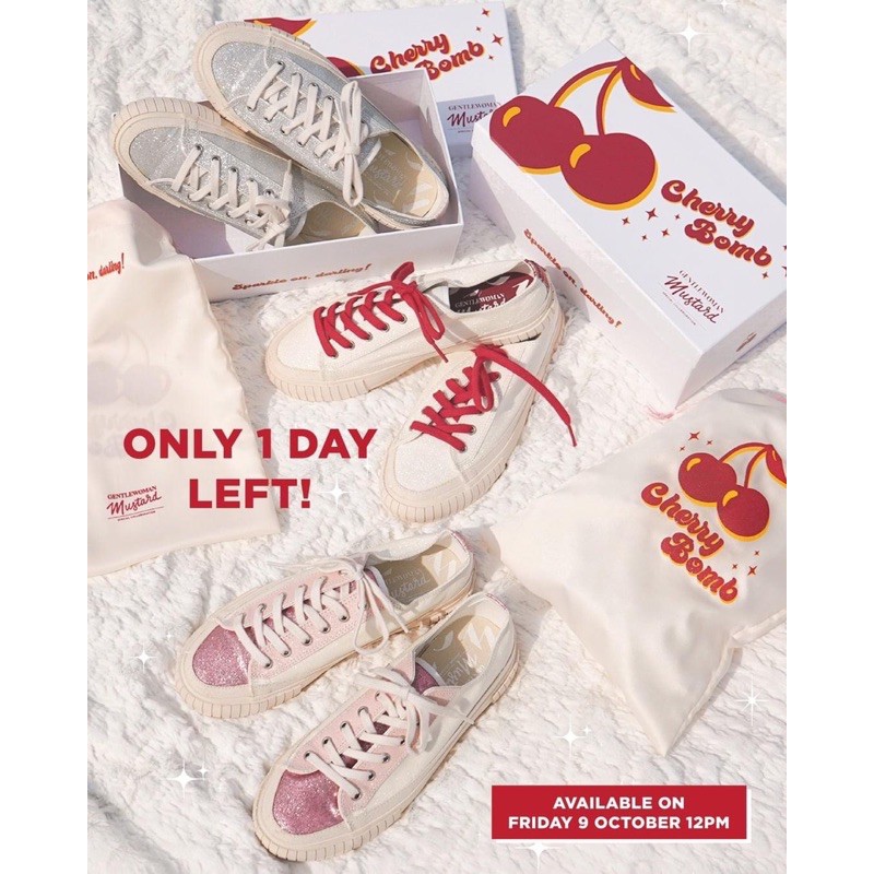 Mustard sneakers x Gentlewoman