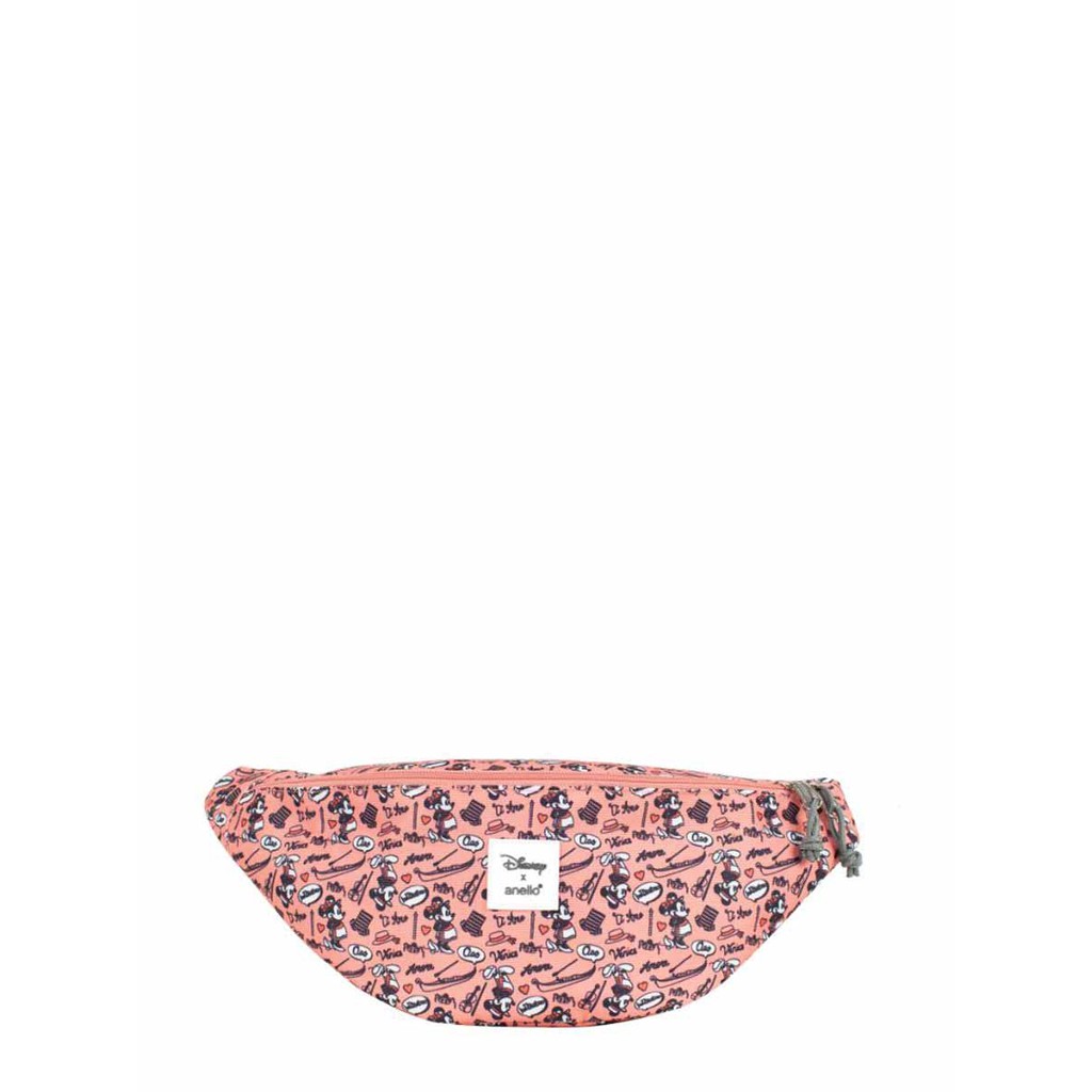 กระเป๋าคาดอก Mini Disney x anello DT-G010 สีชมพู กระเป๋า ผู้หญิง เวนิส อิตาลี เมืองสายน้ำสวย ดินแดนแสนโรแมนติกแห่งยุโ