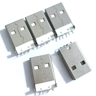 ปลั๊กเชื่อมต่อ Usb 2 . 0 Male A Type Usb Pcb 90 องศา Smt Male Usb 4 Pins Smd Inventor. Th 10 ชิ้น