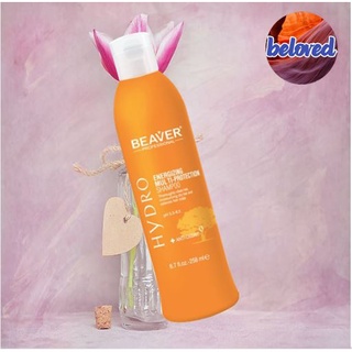 Beaver Energizing Multi-Protection Shampoo 258 ml แชมพูสำหรับผมแห้งเสีย และผ่านการทำเคมี