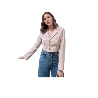 MALIMAYS - Mini blazer crop พร้อมส่ง