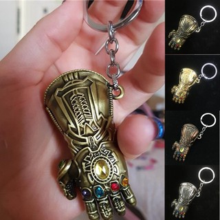 7cm Gauntlet Thanos Gloves Keychain Infinity War Alloy Key Chain Cosplay Prop