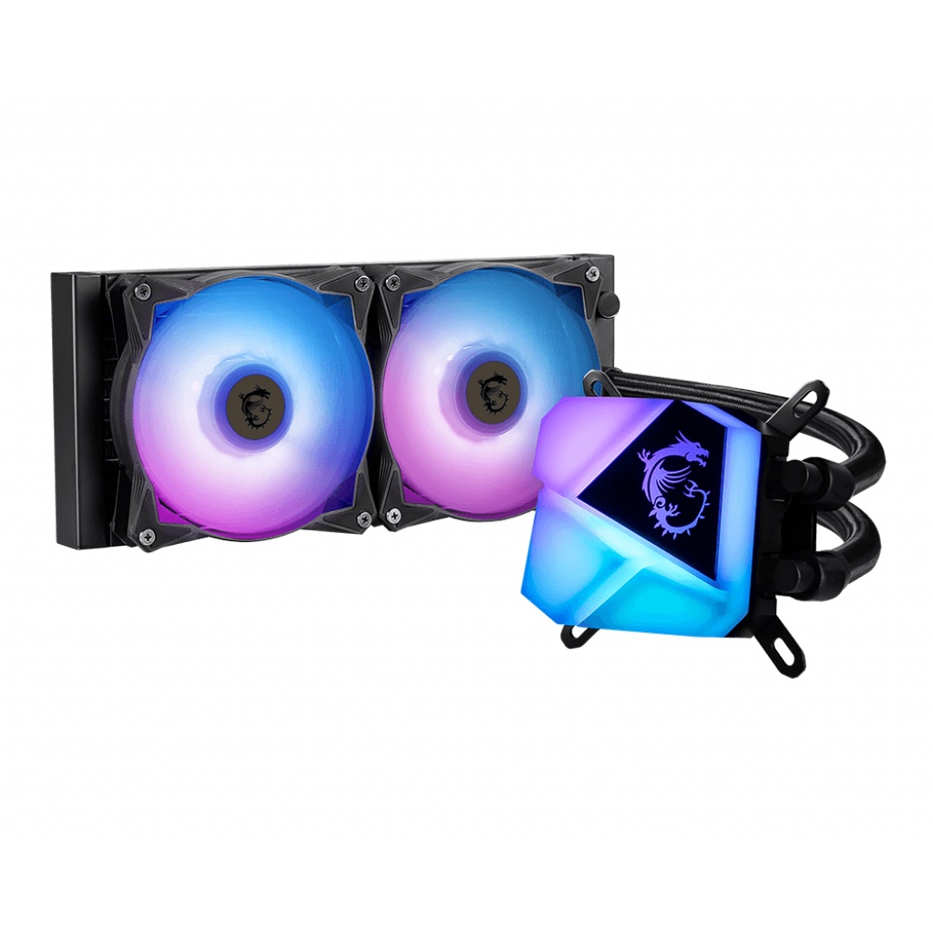 ชุดน้ำปิด รองรับ Intel LGA 1700 CPU LIQUID COOLER MSI MAG CORELIQUID C240 ARGB