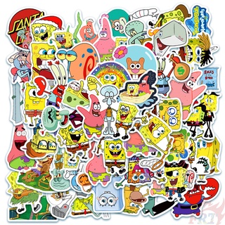 ❉ SpongeBob SquarePants Series 02 สติ๊กเกอร์ ❉ 50Pcs/Set DIY Fashion Waterproof Doodle Decals สติ๊กเกอร์