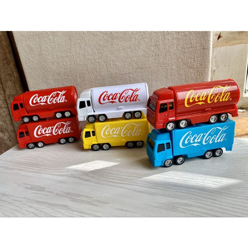 Coca cola coke lorry รถบรรทุกขนส่ง isuzu MAN SCANIA MAERSK DHL courier express