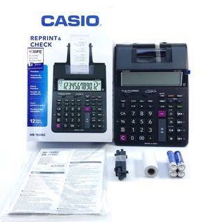 Casio HR-100RC เครื่องคิดเลขพิมพ์กระดาษคาสิโอ ของใหม่ ของแท้