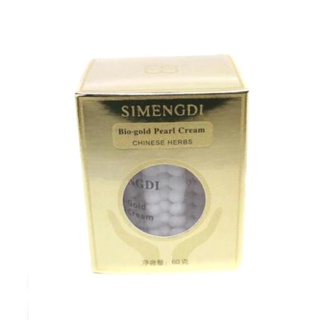 Simengdi Bio-Gold Pearl Cream ครีมต่อต้านริ้วรอยดูแลผิวหน้า Jfsmartjoy 60กรัม