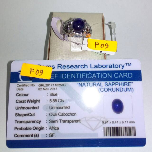 บลูแซฟไฟร์ รหัส f09*