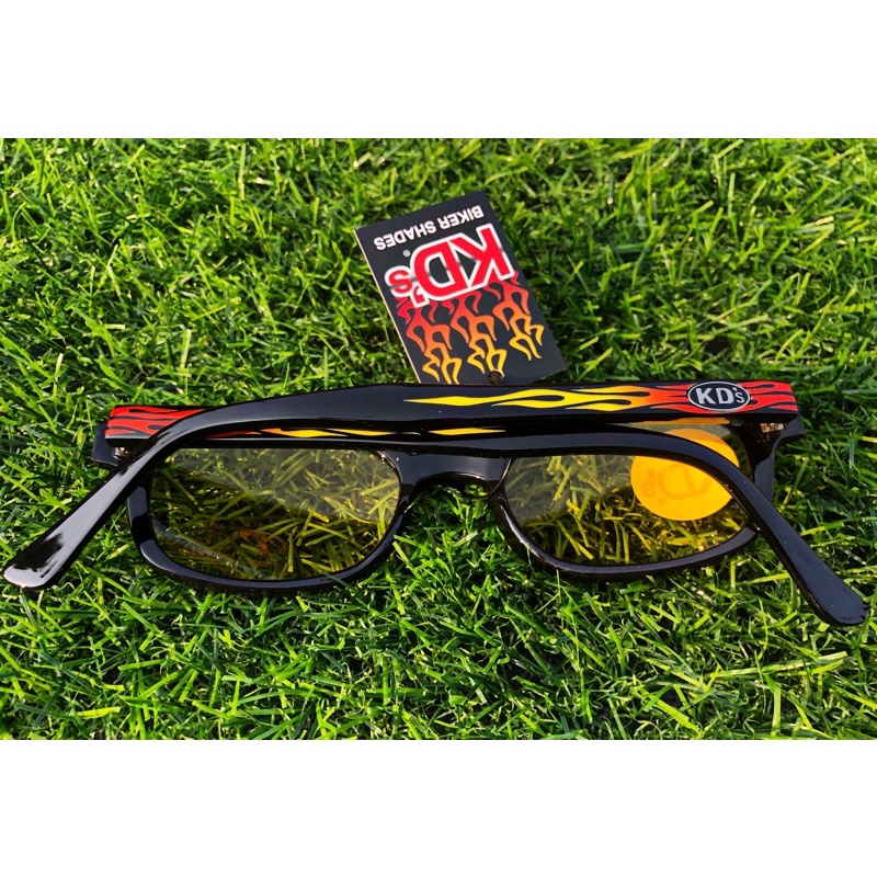 sons of anarchy Sunglasses Flame KD's Yellow Shopee Thailand