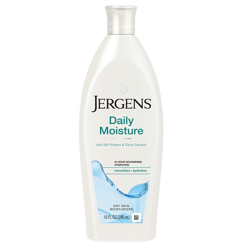 Jergens Daily Moisture Hydrates Body Lotion jergen 295ml ผลิตภัณฑ์บำรุงผิวกาย