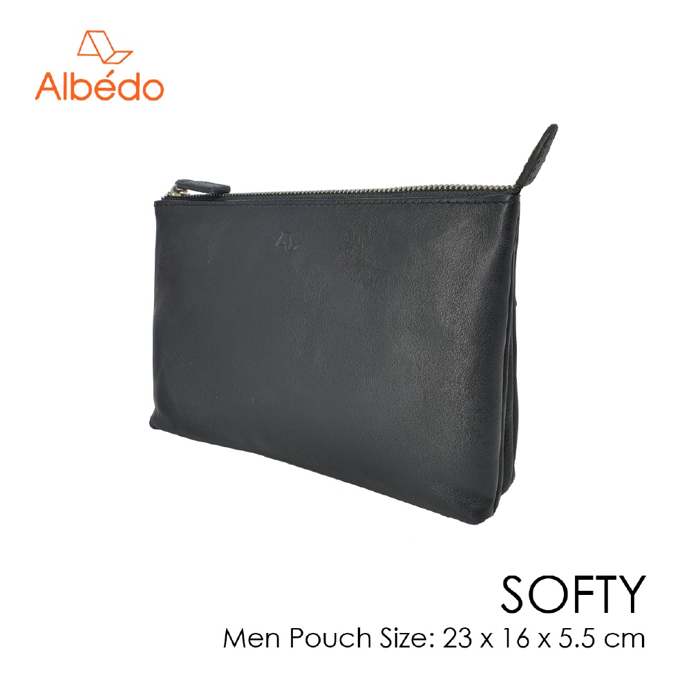 [Albedo] SOFTY MEN POUCH กระเป๋าอุปกรณ์สำหรับผู้ชาย รุ่น SOFTY - SY04899