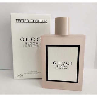 น้ำหอม GUCCI Bloom Gocce di Fiori EDT 100 ml. *กล่องเทสเตอร์* 【ของแท้ 100 % 】ส่งฟรี 📦🛵🚚📦🛵🚚